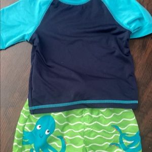 Boys 3-6 month swim set